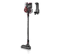 Haeger Aspirador escoba Jupiter II 2-en-1 22,2V 40 min sin cable filtro ciclónico LED Negro