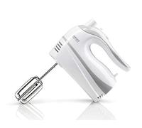 HAEGER MAX Mixer - Batidora Amasadora de 500W, Diseño y Potencia, 2 Pares de Varillas para Batir y Amasar de 20cm, 5 Velocidades, Función Turbo