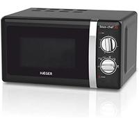 Haeger mw-70b.007a microondas encimera solo microondas 20 l 700 w negr