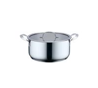 Cacerola Con Tapa Haeger PA-20H.002A Beige Gris Ø 20 cm