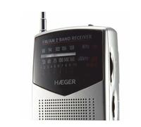 Haeger Pocket Radio Portátil Analógica