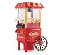 Máquina de Palomitas HAEGER POPPER, 1200W, Oil Free, Palomitero Vintage, Máquina de Hacer Palomitas Dulces, Palomitero Eléctrico Capacidad 100gr, Perfecto para Fiestas y Noches de Cine