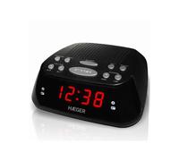 Haeger - RA-06B.005B despertador Reloj despertador digital Negro