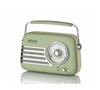 Radio portátil Haeger RB-GRE.001A FM Bluetooth altavoces integrados verde