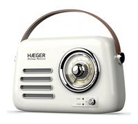 Haeger - RB-CRE.003A radio Portátil Analógica Crema de color