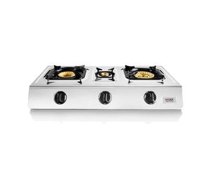 Haeger Safine Triple Cocina de Gas Portátil 3 Zonas