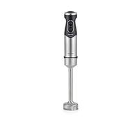 HAEGER TITAN - Batidora de mano 1100W, 2 interruptores, función TURBO, pie acero INOX 22 cm, hoja en Titanio 5,4cm