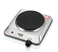 Haeger Placa eléctrica portátil Top Disc 1500W 180 mm 5 niveles fusible térmico