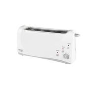 HAEGER TORRADEIRA 1000W 1 RANHURA EXTRA LARGA BRANCA