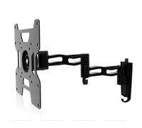 HAEGER Triple Tilt & SWIVE - Soporte de TV - para Plasma/LED/LCD TV de 17”- 37”, Montaje Universal, diseño de fácil Montaje, inclinación: -15º ~ +15º y orientación: 180º