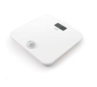 HAEGER U-POWER - Báscula de baño Digital, Tecnologia sin pilas: Pulse el botón para generar energía, Capacidad de 180kg, pantalla LCD de grandes dimensiones, apagado automático
