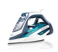 HAEGER Ultra Steam 2800 - Plancha de Vapor de 2800W, Base en cerámica, con Sistemas Anti-Goteo, antical y de Auto-Limpieza.