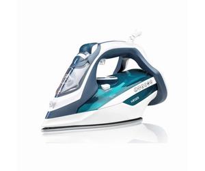 Haeger Ultra Steam 2800 Plancha vapor-seco Suela de cerámica 2800 W Azul/Blanco