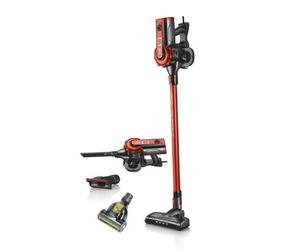 Haeger Venus Plus 800 Aspiradora vertical 2-in-1 stick vacuum 0.6L 600W Negro/Rojo