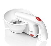 Haeger Pasapuré eléctrico Vite Vite – 25W, 3 discos (fino, medio, grueso), hoja de acero INOX