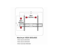 HAEGER SUPORTE LED 32"-70" LARGE TILT MAX 45KG