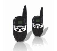 HAEGER Xplorer FX-30 - Walkie Talkie Alcance hasta 5 Km en campo abierto, 8 canales, comunica con todos los receptores-transmisores PMR 446