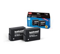 Hähnel 10001610 Haehnel HL-PLC12, 2 unidades, sustituye a batería original (cámara) DMW-BLC12E 7,2 V 1000 mAh