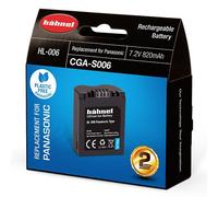 Hähnel HL-006 - Batería Li-Ion para Panasonic CGA-S006, 7.2V, 780mAh