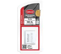 Hähnel HL-5L - Batería Li-Ion para Canon NB-5L, 3.7V, 950mAh