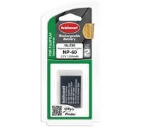Hähnel HL-F60 - Batería Li-Ion para Fuji NP-60, 3.7V, 1250mAh