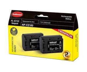 Hähnel HL-XZ100 Twin Pack - Sony NP-FZ100