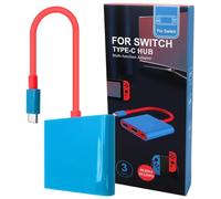 HaeKap Nuevo Switch Dock de repuesto para estación de acoplamiento Nintendo Switch, adaptador de TV portátil compatible con modo de base de TV Switch 4K/60HZ