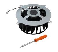 HaeKap Ventilador de refrigeración interno de repuesto para Sony Playstation 5 PS5 23 aspas, ventilador de 17 aspas para ventilador de refrigeración de CPU PS5 con destornillador T8