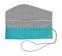 HÄKELNADEL AUFBEWAHRUNGSTASCHE PORTABEL OXFORD STOFF ORGANIZER MIT GRÖSSENMARKIERUNGEN PRAKTISCH FÜR REISEN UND HANDARBEIT Christmas Gifts (Verde)