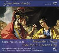 Collegium Cartusianum Hartinger, Virgil Kermes, Simone Kolner Kammerchor Neumann, Peter Wolff, Konstantin - Haendel: Alexander'S Feast, Oda Para El Dia De Sta. Cecilia / Kermes, Hartinger, Wolff, Coro De Camara De Colonia, Collegium Cartusianum - Neumann