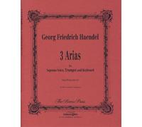 HAENDEL - Arias (3) para Trompeta, Soprano y Teclado (Ode)