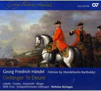 Labelle & Cooley – Haendel: Dettingen Te Deum (versión Mendelssohn Bartholdy) – Carus