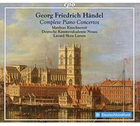 Haendel : Intégrale des concertos pour piano. Kirschnereit, Larsen.