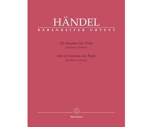 HAENDEL - Sonatas (11) para Flauta y Piano (Urtext) (Schmitz)