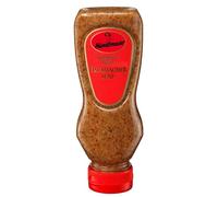 Händlmaier s Mostaza casera dulce en la botella Squeeze Vegan 400ml