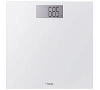 Haepi- Báscula electrónica con gran bandeja, pantalla y pantalla - Báscula personal de diseño y precisión - Capacidad máxima de 180 kg - Pilas incluidas - Garantía de 15 años