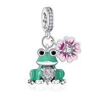 HAEPIAR S925 Sterling Silver Charm for Bracelet Necklace Charm Dangle La migliore donna ratto di sempre for women girls birthday gifts