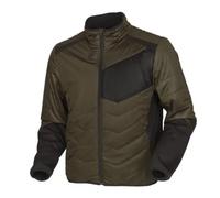 Härkila Chaqueta calefactada, verde sauce/negro, talla XXL