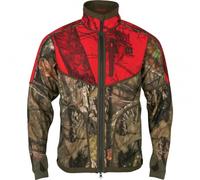 Härkila | Chaqueta Kamko Camo Reversible WSP | Ropa y Equipamiento de Caza Profesional | Calidad Escandinava Duradera | Hunting green/MossyOak®Break-up Country®, M