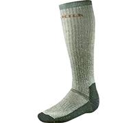 Härkila Expedition Calcetines largos, gris/verde, talla S