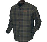 Härkila | Metso Active Shirt | Ropa y Equipamiento de Caza Profesional | Calidad Escandinava Duradera | Willow Green Check, XXL
