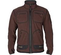 Härkila | Polar Kamko | Ropa y Equipamiento de Caza Profesional | Calidad Escandinava Duradera | Green/Bordeaux, XXL