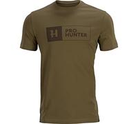 Härkila | Pro Hunter S/S t-Shirt | Ropa y Equipamiento de Caza Profesional | Calidad Escandinava Duradera | Light Willow Green, L