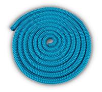 HAEST Cuerda de saltar para niños y adultos | Longitud 2,10 m | Verde | Peso 88 g | Ideal para deporte escolar y clubes deportivos | Robusta y adaptable