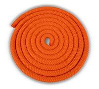 HAEST Cuerda de saltar para niños y adultos | Longitud 2,70 m | Naranja | Peso 110 g | Ideal para deporte escolar y clubes deportivos | Robusta y adaptable