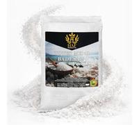HAF Sales de baño de alta calidad del Mar Muerto de Jordania (1 bolsa de 25 kg) - Sal marina pura natural gruesa para bienestar y alivio del estrés - Sal mineral para baño y cuidado corporal en