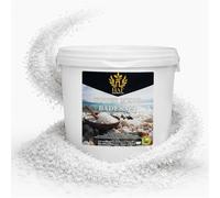HAF Sales de baño de alta calidad del Mar Muerto de Jordania (1 cubo de 5 kg) - Sal marina pura natural gruesa para bienestar y alivio del estrés - Sal mineral para baño y cuidado corporal para
