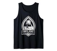 Hafa Adai Guam - Chamorro - Playa Océano de Las Islas del Pacífico Camiseta sin Mangas