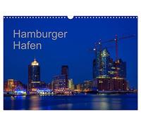 Hafen Hamburg (Wandkalender 2026 DIN A3 quer), CALVENDO Monatskalender: Bilder vom Hamburger Hafen während der vier Jahreszeiten