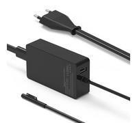 Hafiuege Cargador 65 W para Microsoft Surface Pro 11/10/9/8/7/6/5/4/X, Surface Laptop 4/3/2/1, Surface go 3/2/1, Surface Book 3/2/1, Adaptador con conexión USB